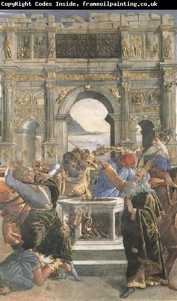 Sandro Botticelli Punishent of the Rebels (mk36)